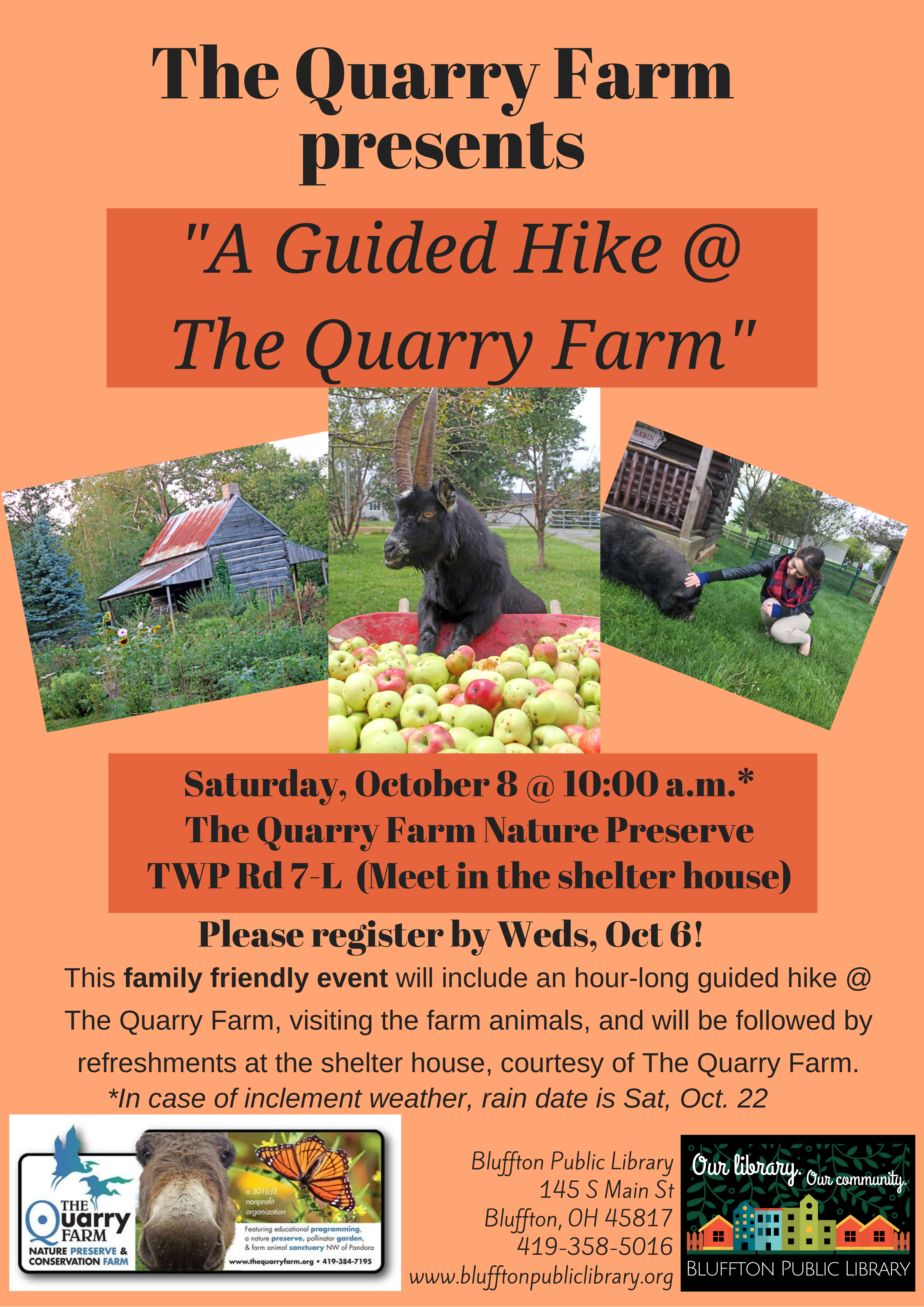 Bluffton Public Library145 S Main StBluffton, OH 45817419-358-50